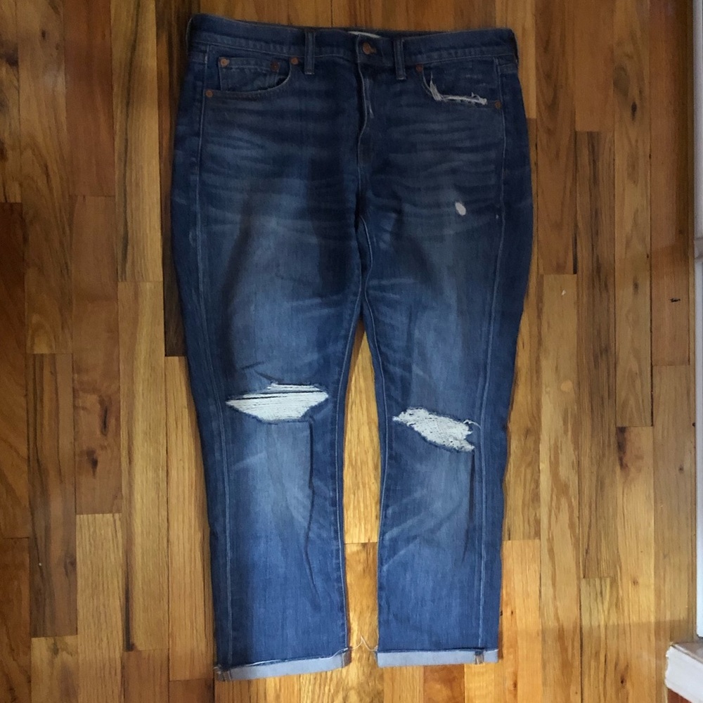 Madewell slim boyfriend jeans
